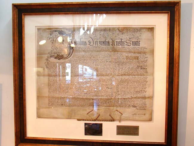 A Royal Document with Initial Letter Portrait issued during the reign of King James I and dated May 18, 1614 — image 2